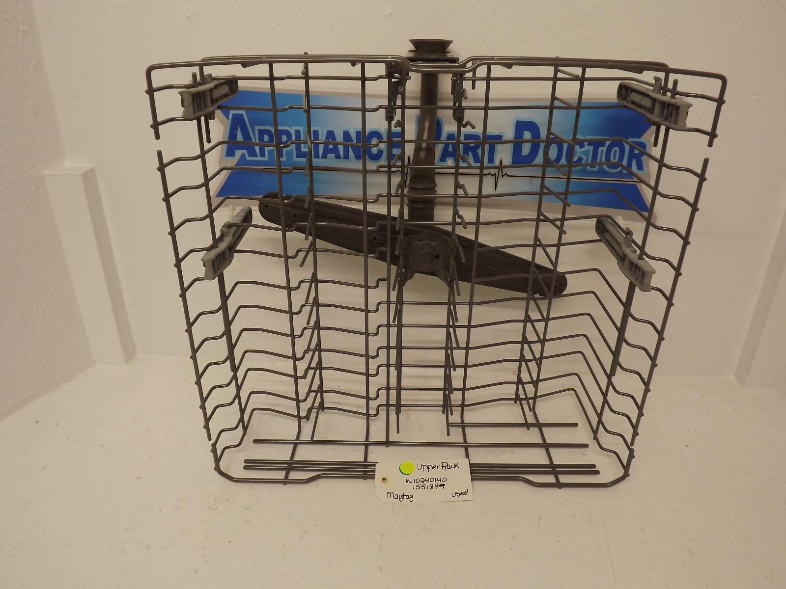 Maytag Dishwasher W10240140 1551899 Upper Rack Used Maytag Dishwasher W10240140 1551899 Upper Rack Used
